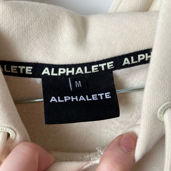 Alphalete fleece lined cropped hoodie - Picture 6 of 11